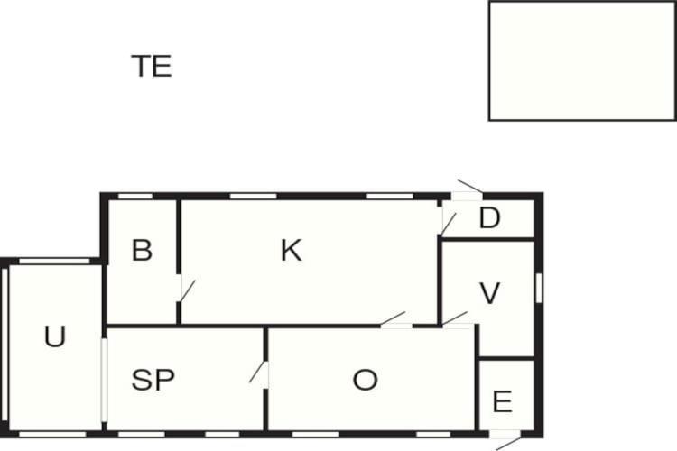 4 Person Holiday Home In T Nder Tønder Exteriör bild